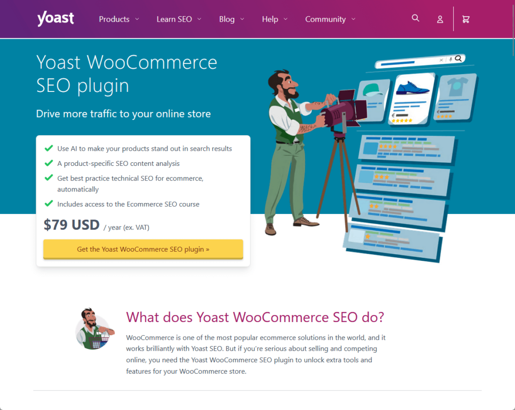 Yoast WooCommerce SEO plugin: Drive more traffic to your online store